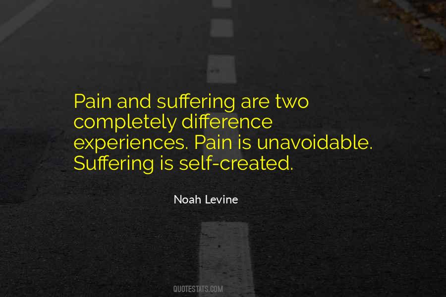 Pain Is Suffering Quotes #1879151