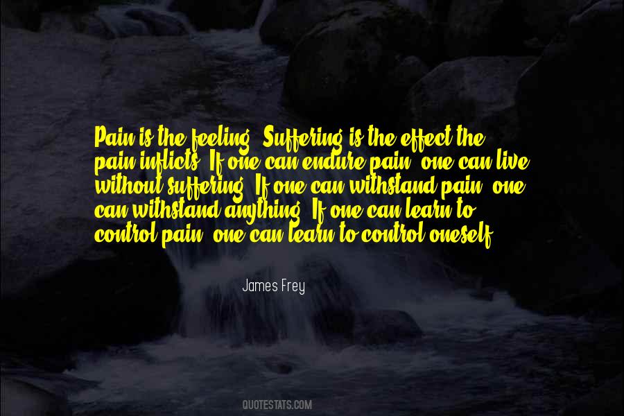 Pain Is Suffering Quotes #303751