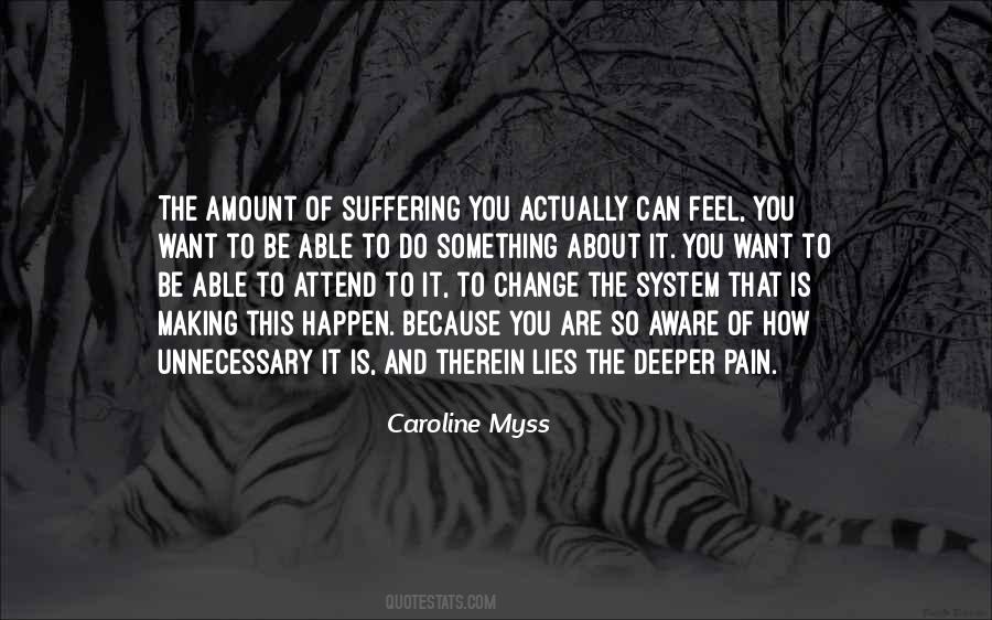 Pain Is Suffering Quotes #567750