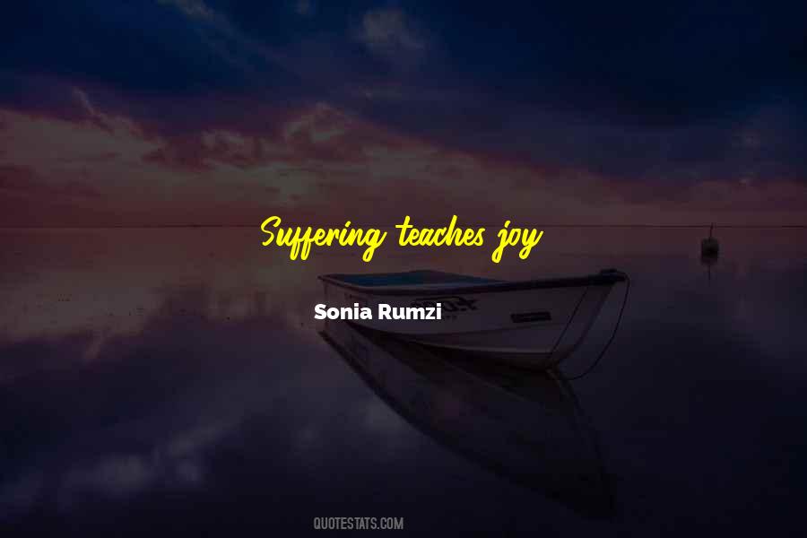Pain Teaches Quotes #417882