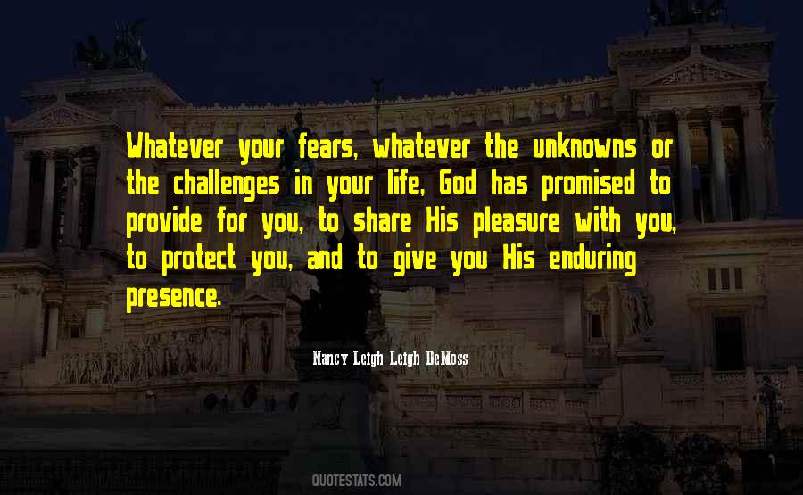 God And Life Challenges Quotes #459262