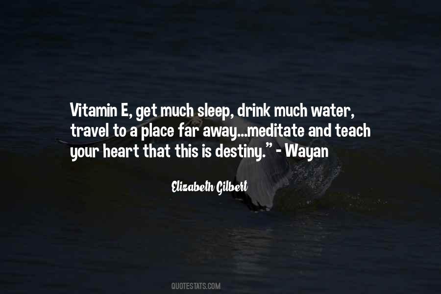To Drink Water Quotes #162708