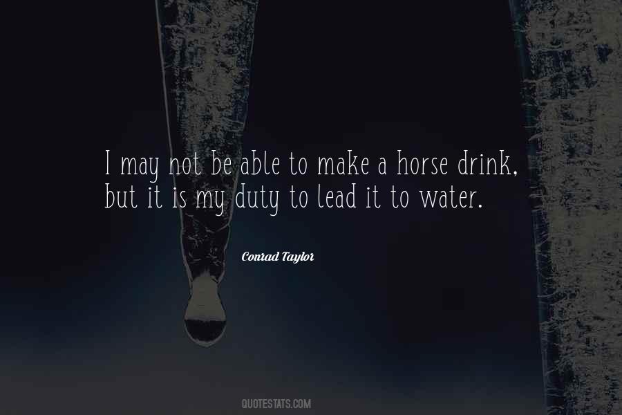 To Drink Water Quotes #187726