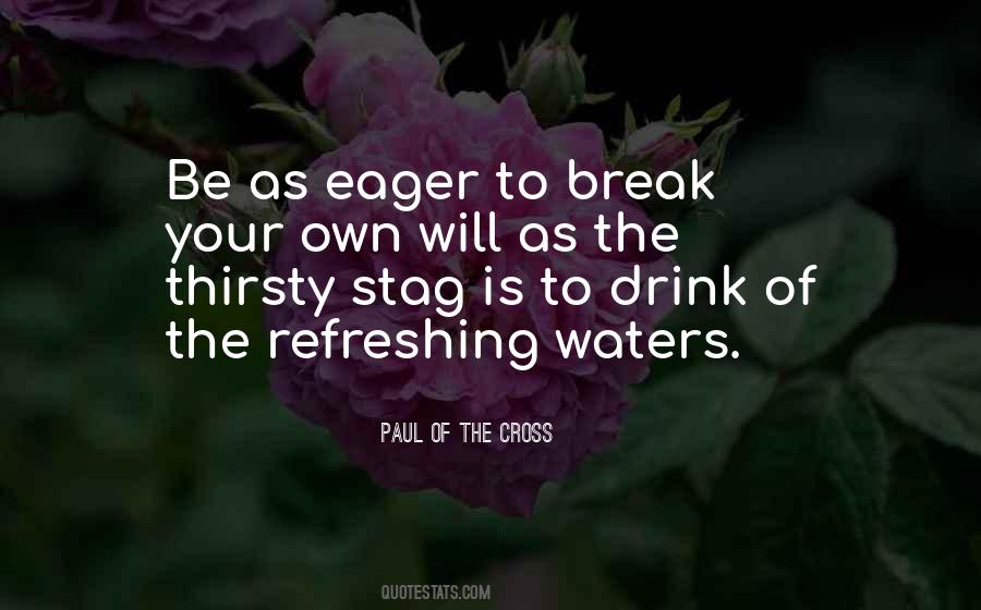 To Drink Water Quotes #204120