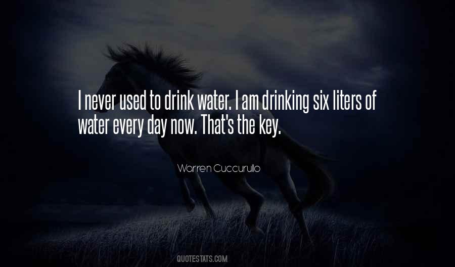 To Drink Water Quotes #423718
