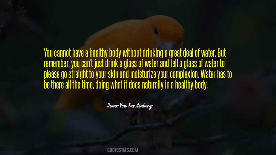 To Drink Water Quotes #446611