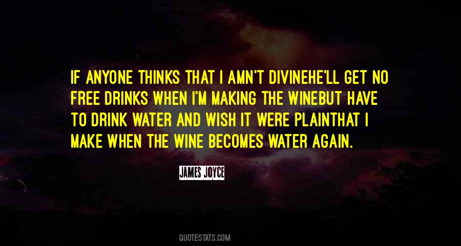 To Drink Water Quotes #543587