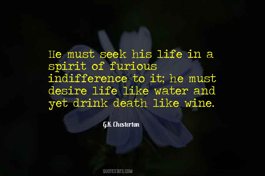 To Drink Water Quotes #605497