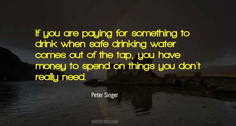 To Drink Water Quotes #69817