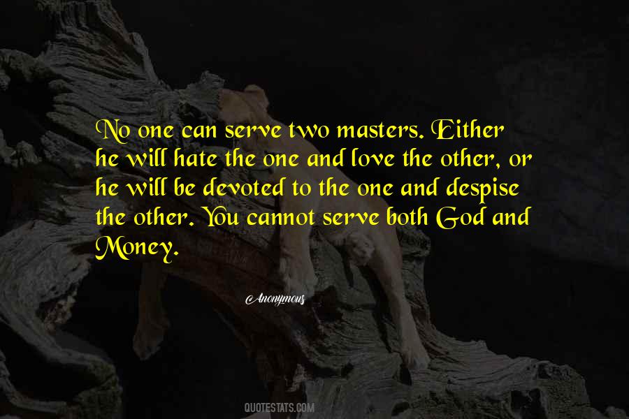 God And Money Quotes #876203