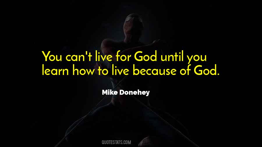 Live God Quotes #95020