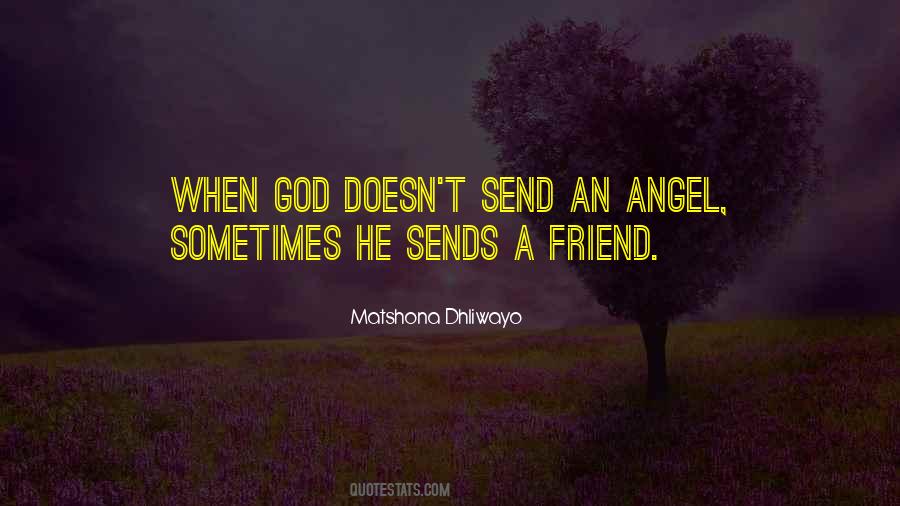 God Angel Quotes #43225