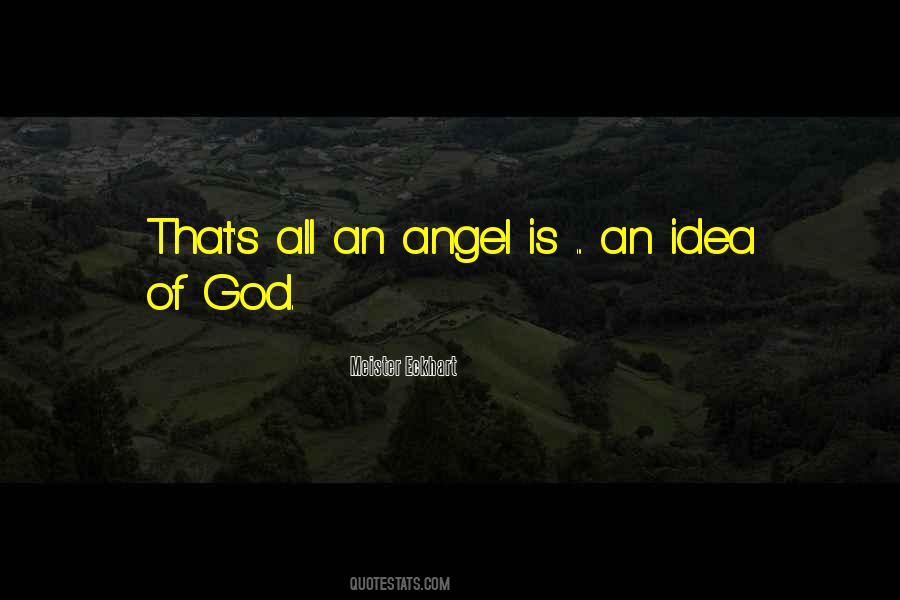 God Angel Quotes #558393