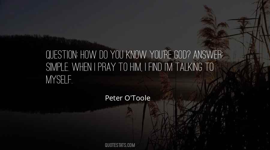God Answer Quotes #15319