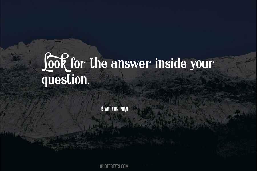 God Answer Quotes #17847