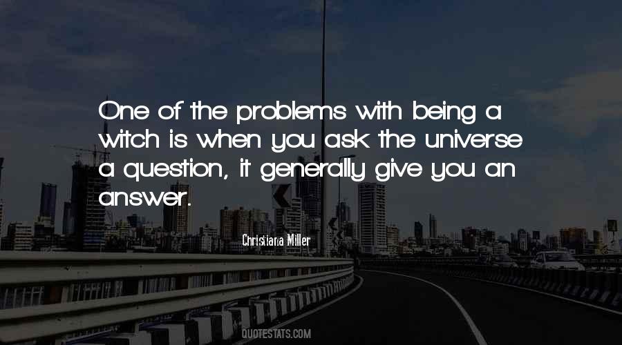 God Answer Quotes #1941
