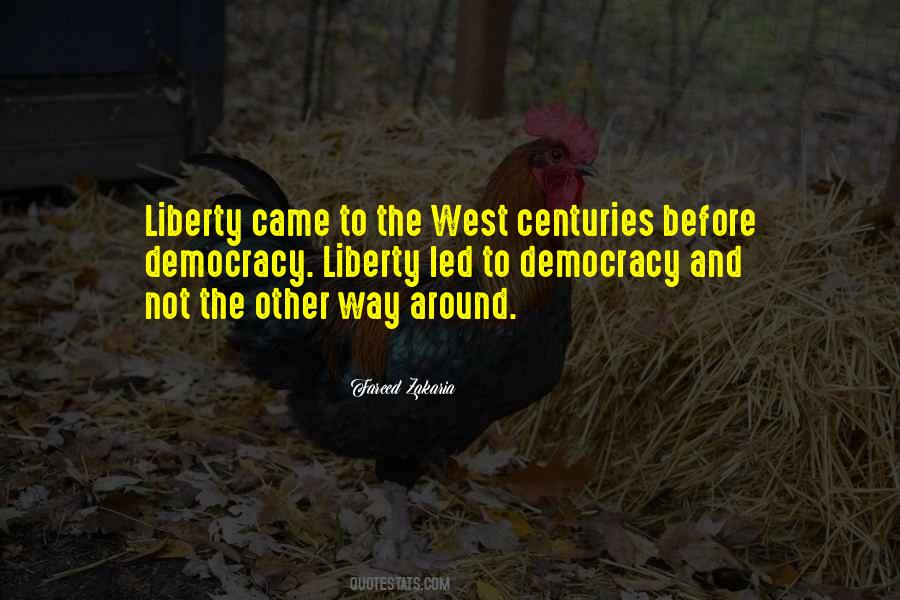 Liberty Democracy Quotes #1222610