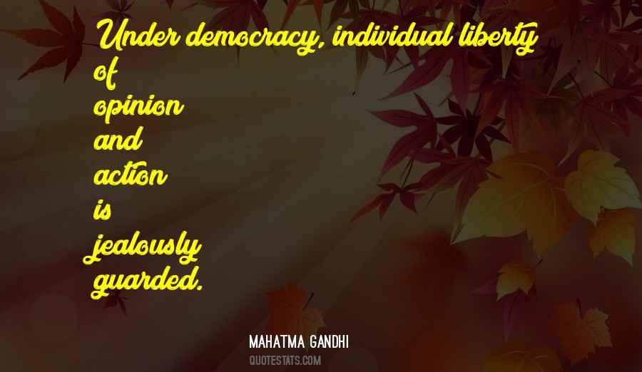 Liberty Democracy Quotes #1529330