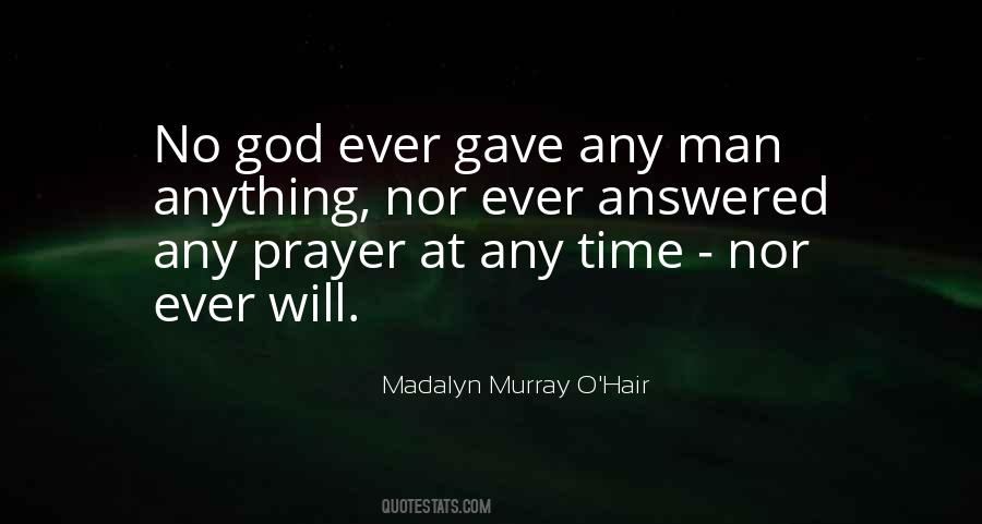 God Answered Prayer Quotes #1062244