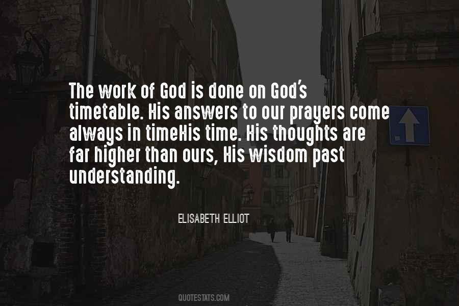 God Answers Our Prayers Quotes #1551484