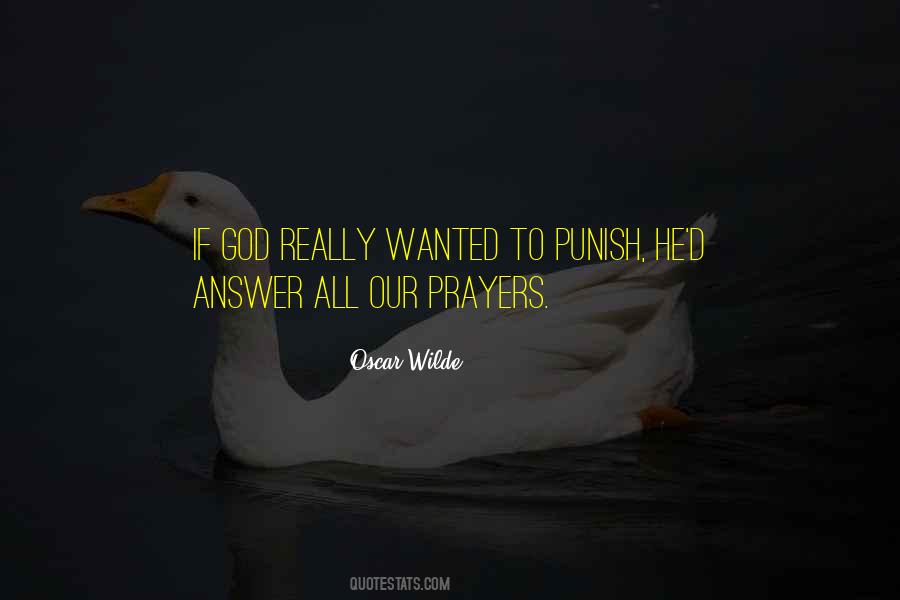 God Answers Our Prayers Quotes #1825051