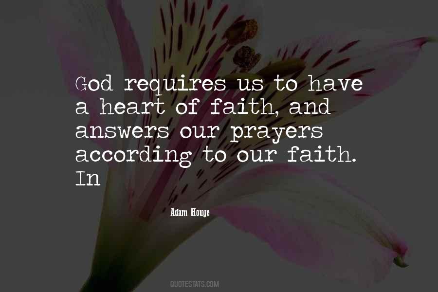 God Answers Our Prayers Quotes #1826906