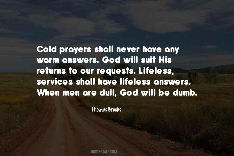God Answers Our Prayers Quotes #1832970