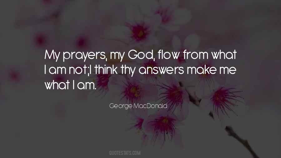 God Answers Our Prayers Quotes #207806