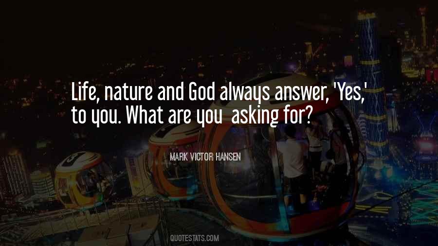 God Answers Quotes #276867