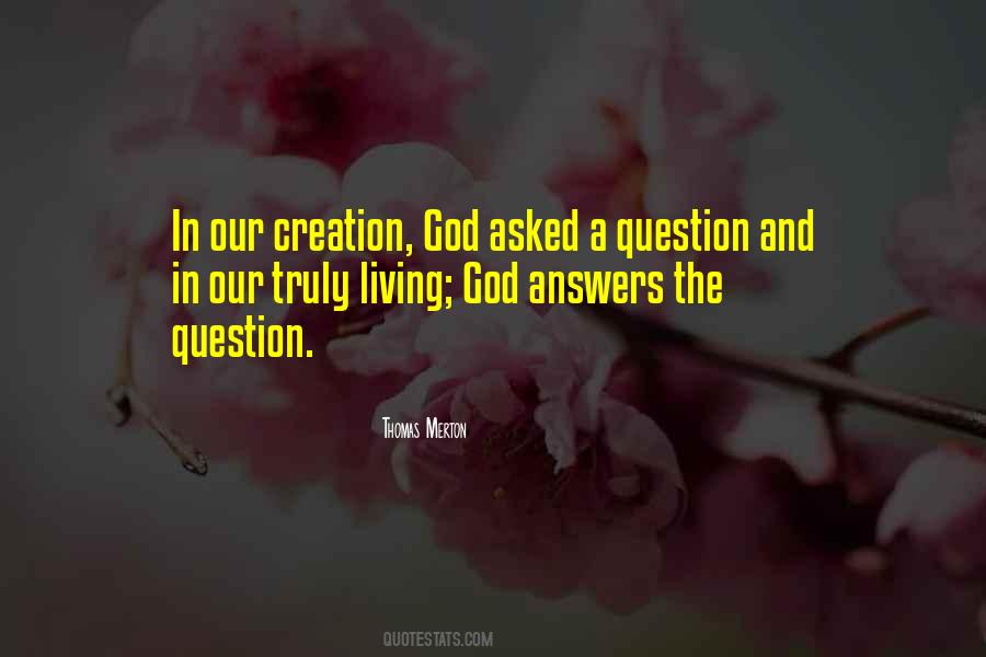 God Answers Quotes #419150
