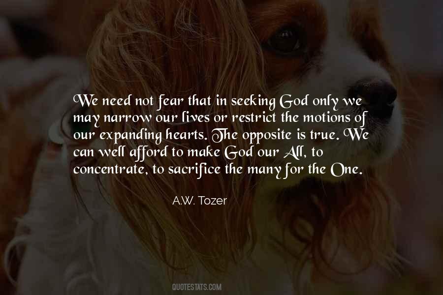Opposite Of Fear Quotes #193577
