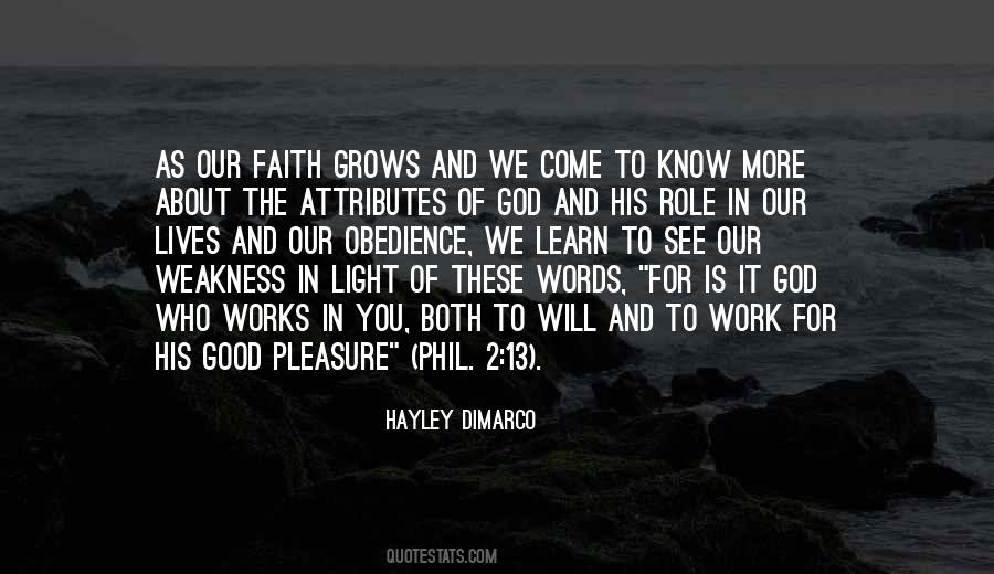 God Attributes Quotes #1737069