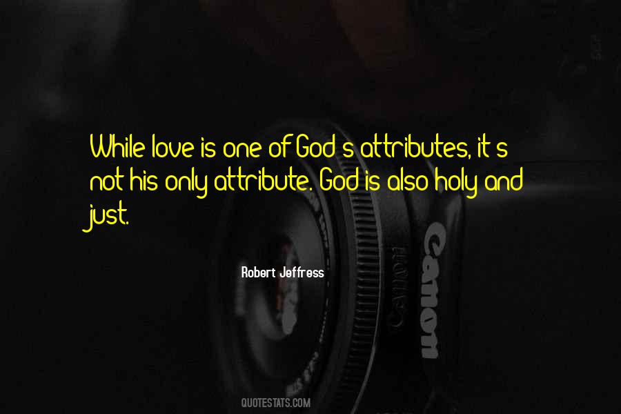 God Attributes Quotes #376524