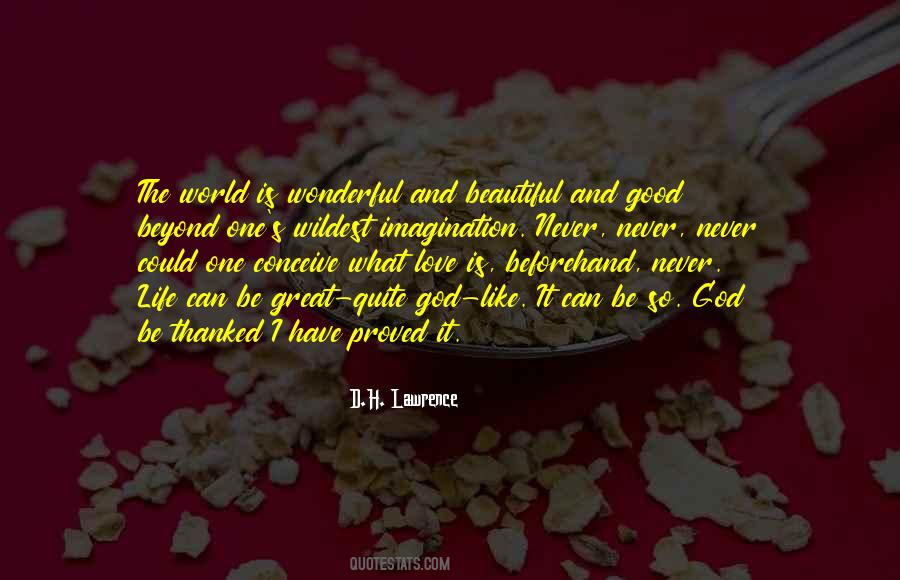 God Beautiful World Quotes #1709218