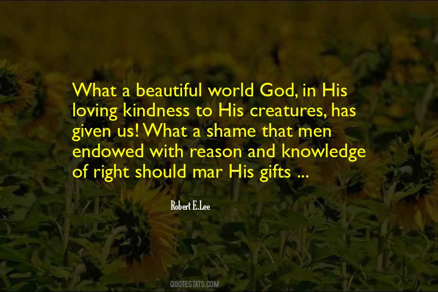 God Beautiful World Quotes #268558
