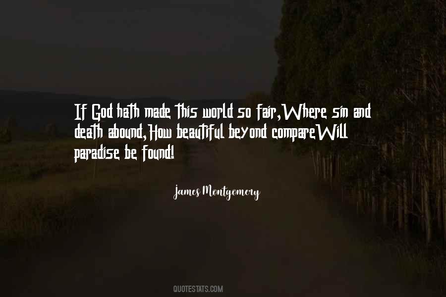 God Beautiful World Quotes #385477