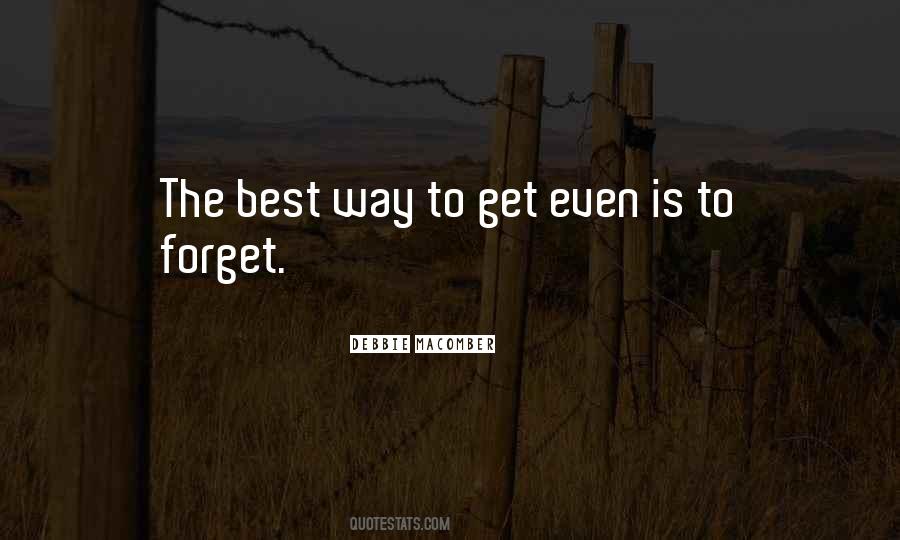Best Forget Quotes #1418126