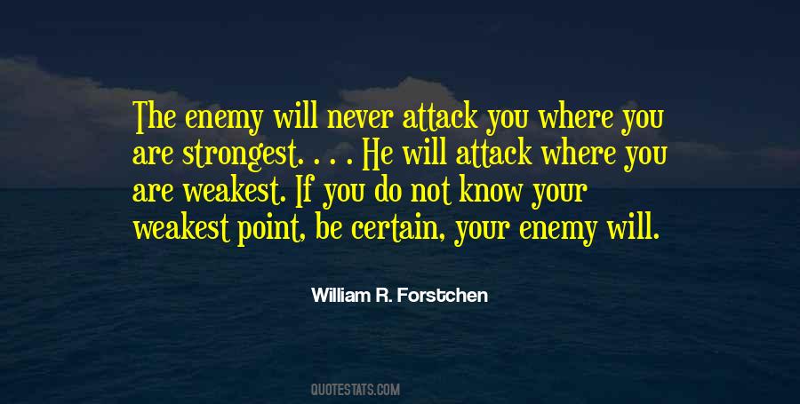 Enemy Attack Quotes #1037042