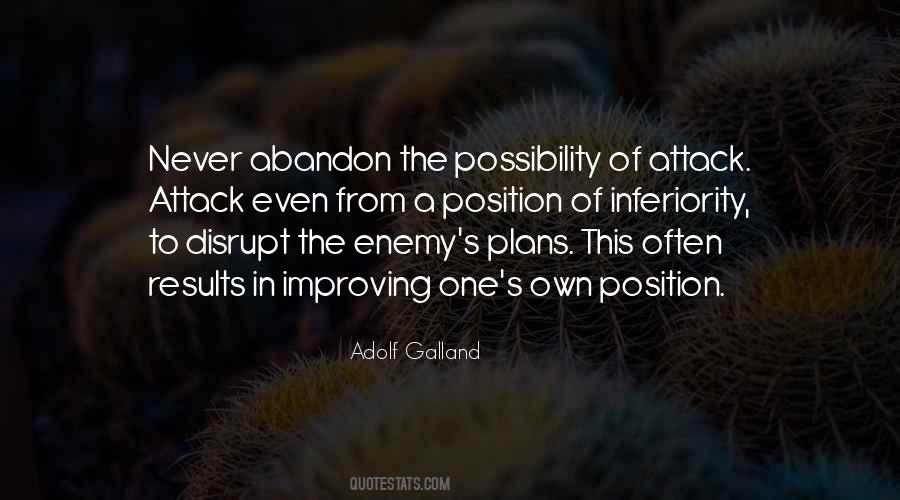 Enemy Attack Quotes #1070671