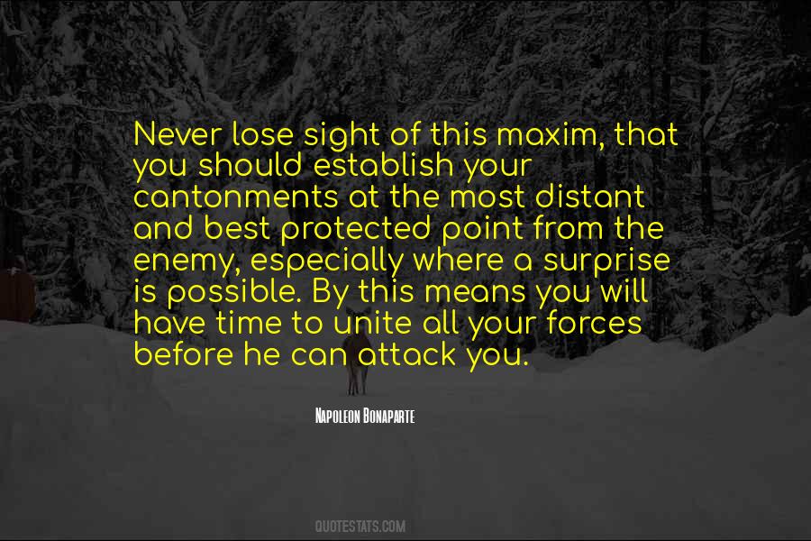 Enemy Attack Quotes #1208072