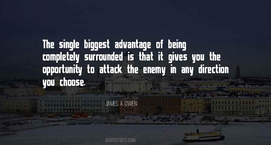 Enemy Attack Quotes #1551289