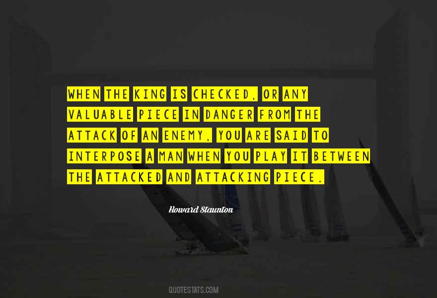 Enemy Attack Quotes #326078