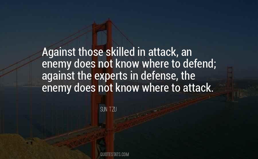 Enemy Attack Quotes #581989