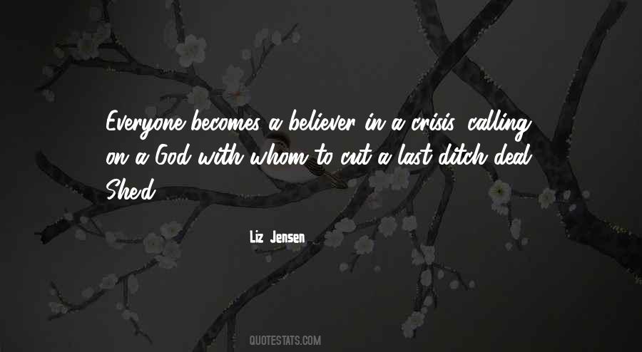 God Believer Quotes #18859