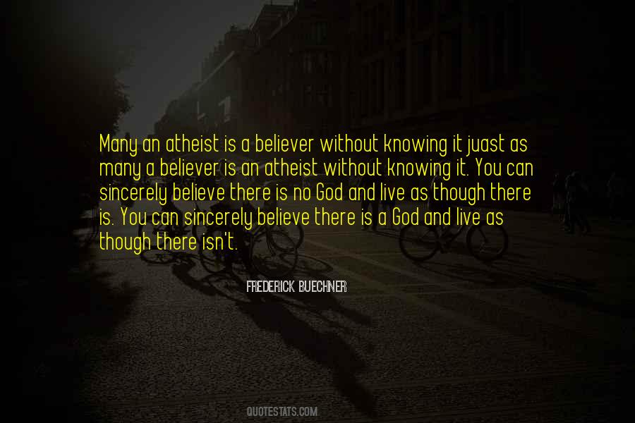 God Believer Quotes #64580
