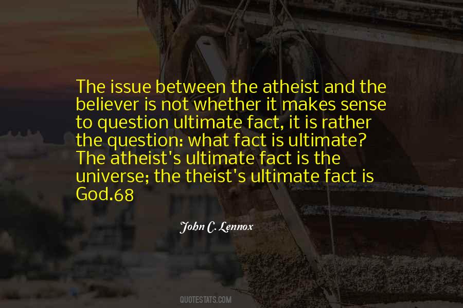 God Believer Quotes #822686