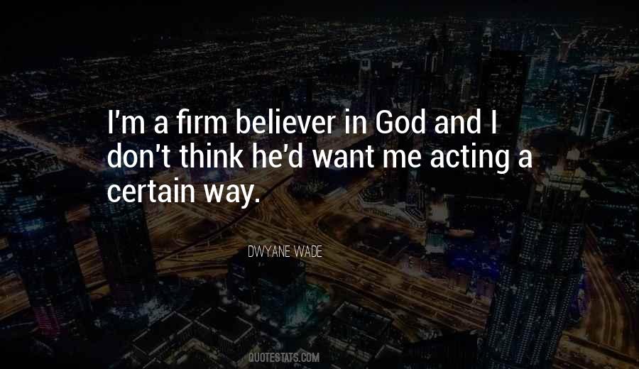 God Believer Quotes #974821