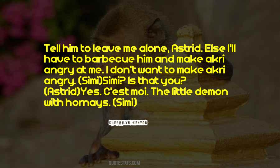 Angry At You Quotes #352468