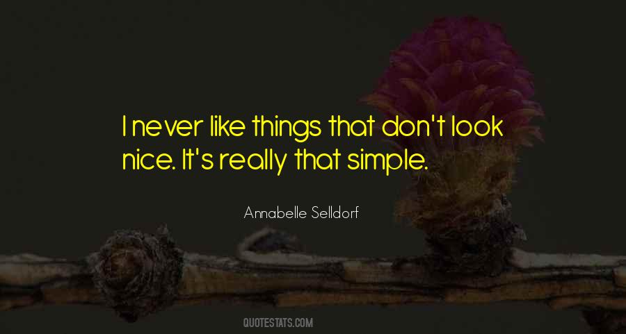 Look Simple Quotes #223405