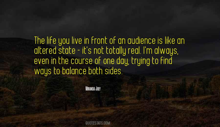 An Audience Of One Quotes #1015832